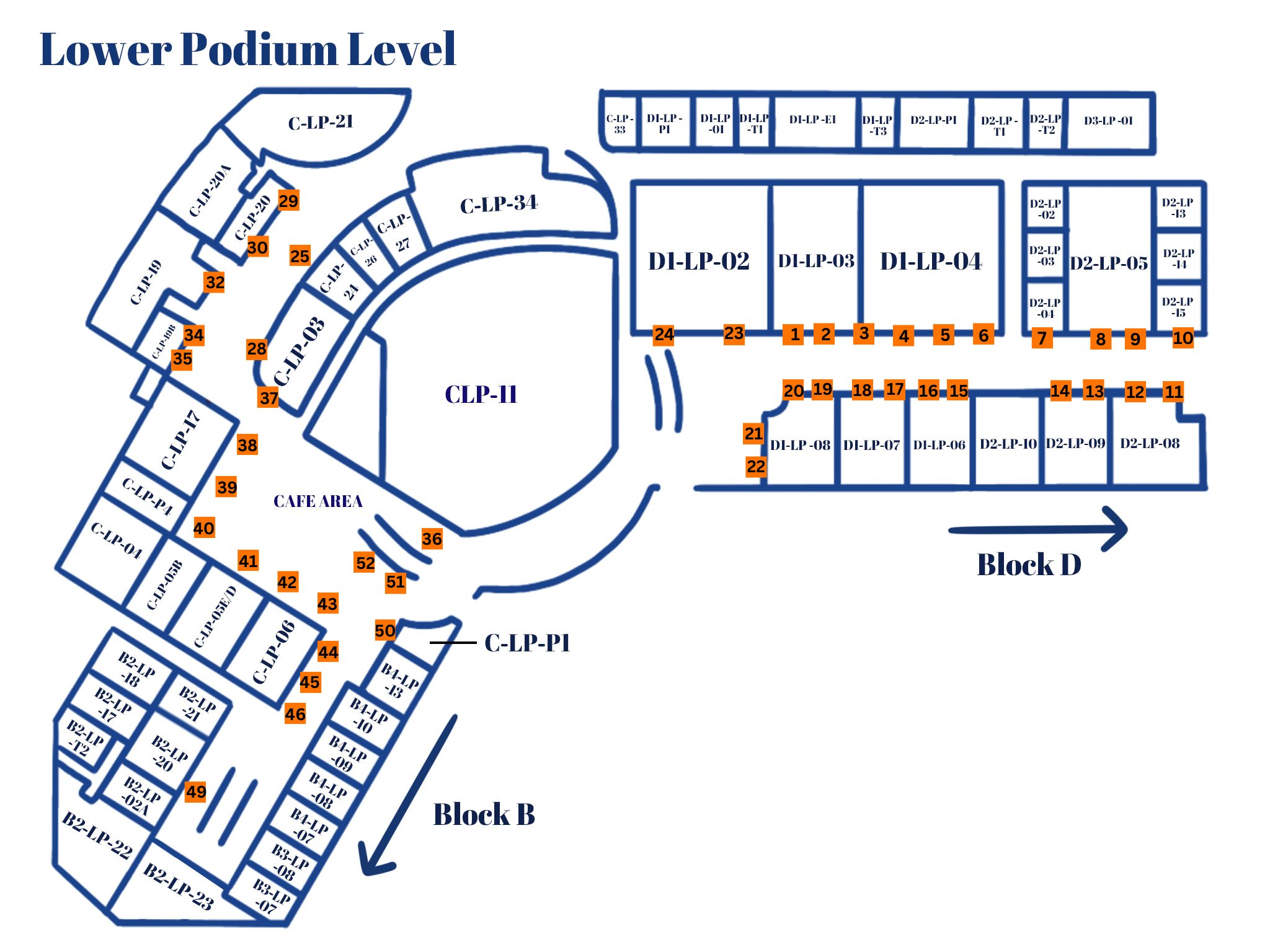Lower Podium Level